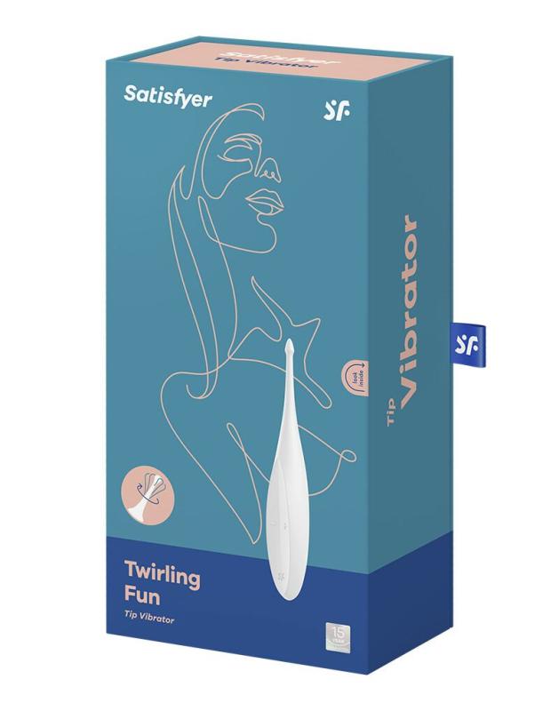 SO5418 Вибратор для клитора Satisfyer Twirling Fun White