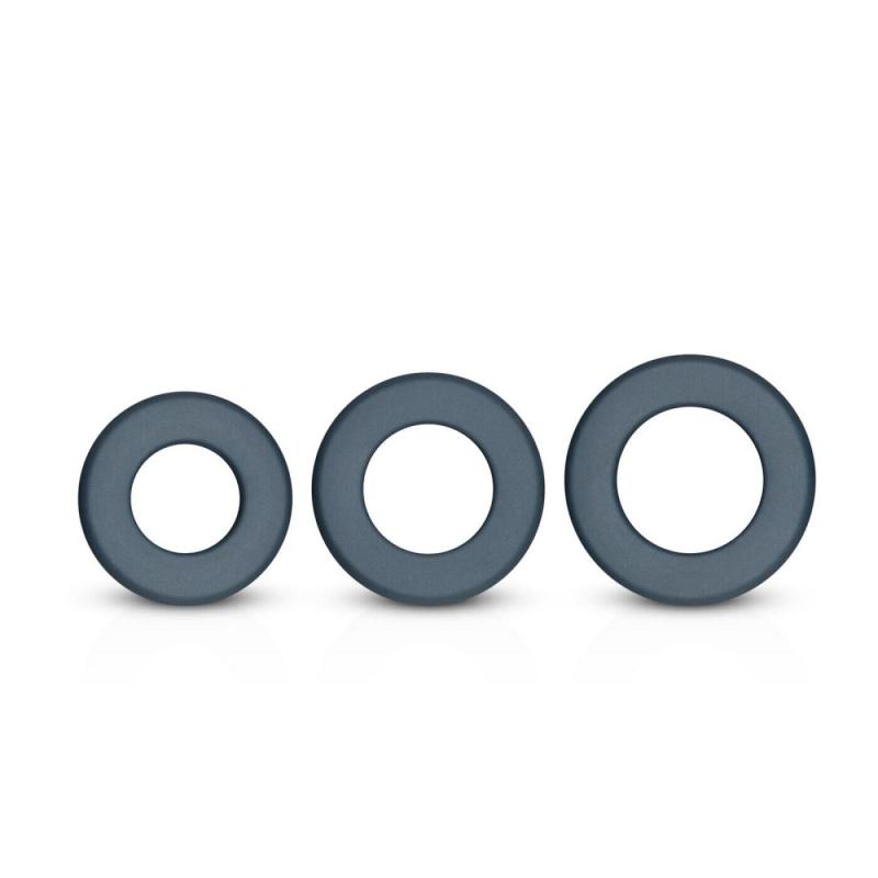 SO8872 Набор эрекционных колец Boners 3-Piece Hefty Cock Ring Set