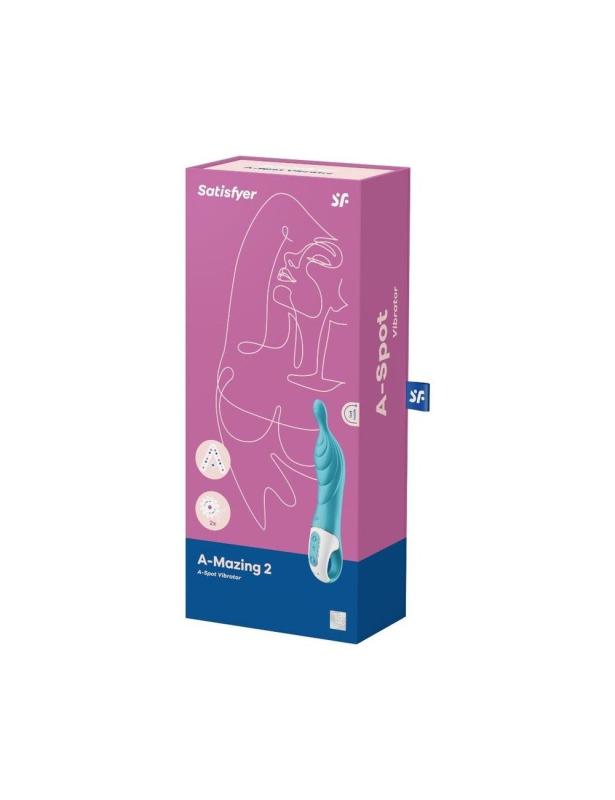 SO6125 Вибратор для точки А Satisfyer A-Mazing 2 Turquoise
