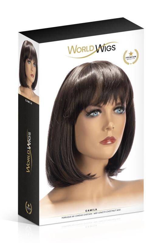 SO4688 Парик World Wigs CAMILA MID-LENGTH CHESTNUT