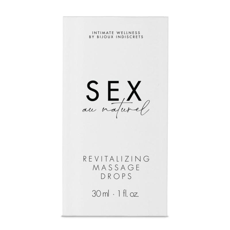 SO6632 Відновлювальні краплі для інтимного масажу Bijoux Indiscrets Sex au Naturel — Revitalizing Intimate