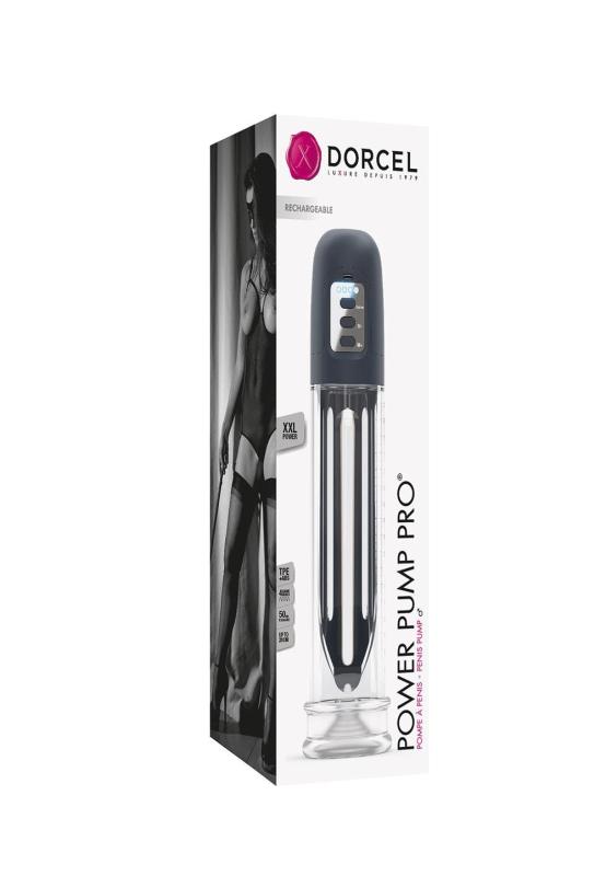 SO1732 Вакуумная помпа Dorcel POWER PUMP PRO для члена длиной до 20см, диаметр до 5см