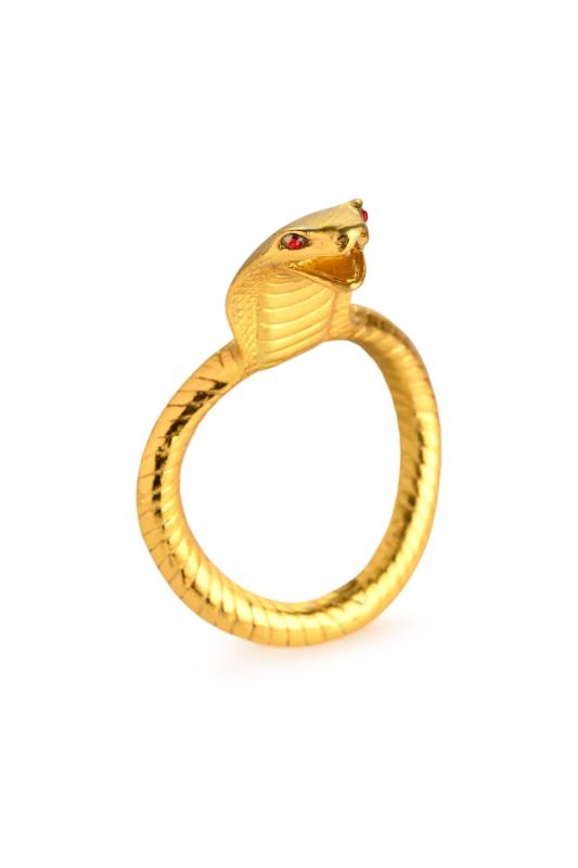 SO8799 Эрекционное кольцо Master Series Cobra King Golden Cock Ring