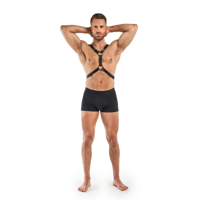 SO8829 Портупея Bedroom Fantasies Max Chest Centerpiece - Black