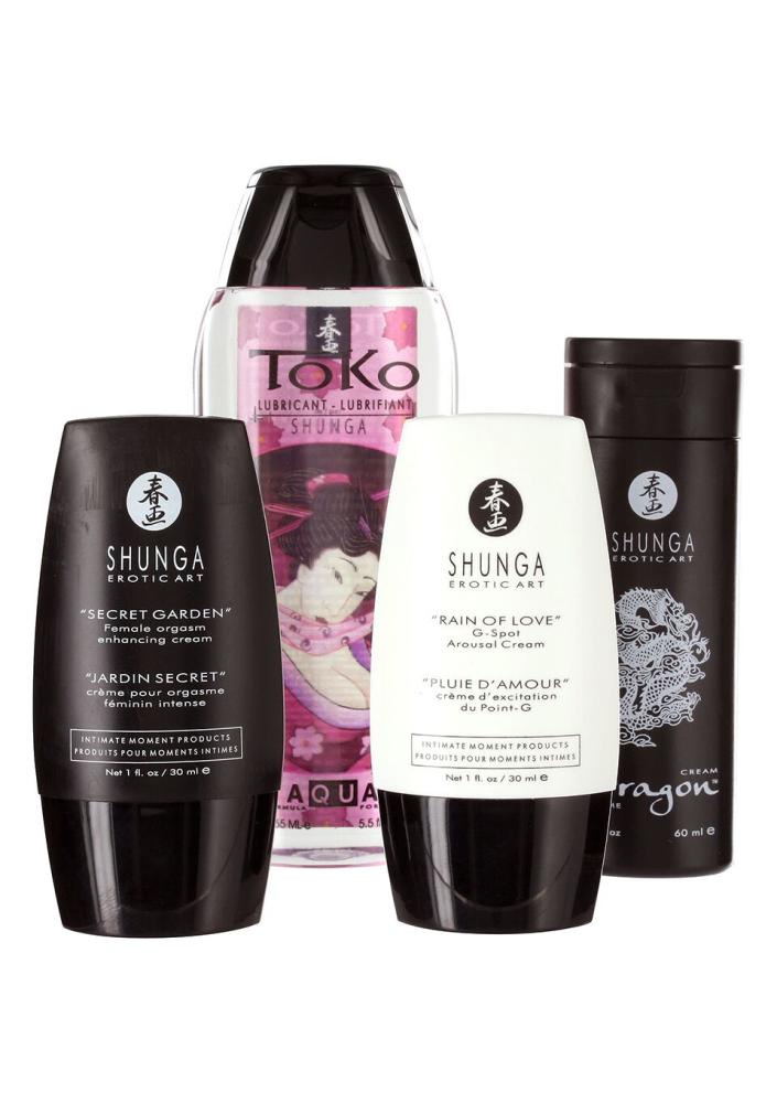 SO6896 Подарочный набор Shunga NAUGHTY Cosmetic Kit: смазка и стимулирующие средства для него и для нее