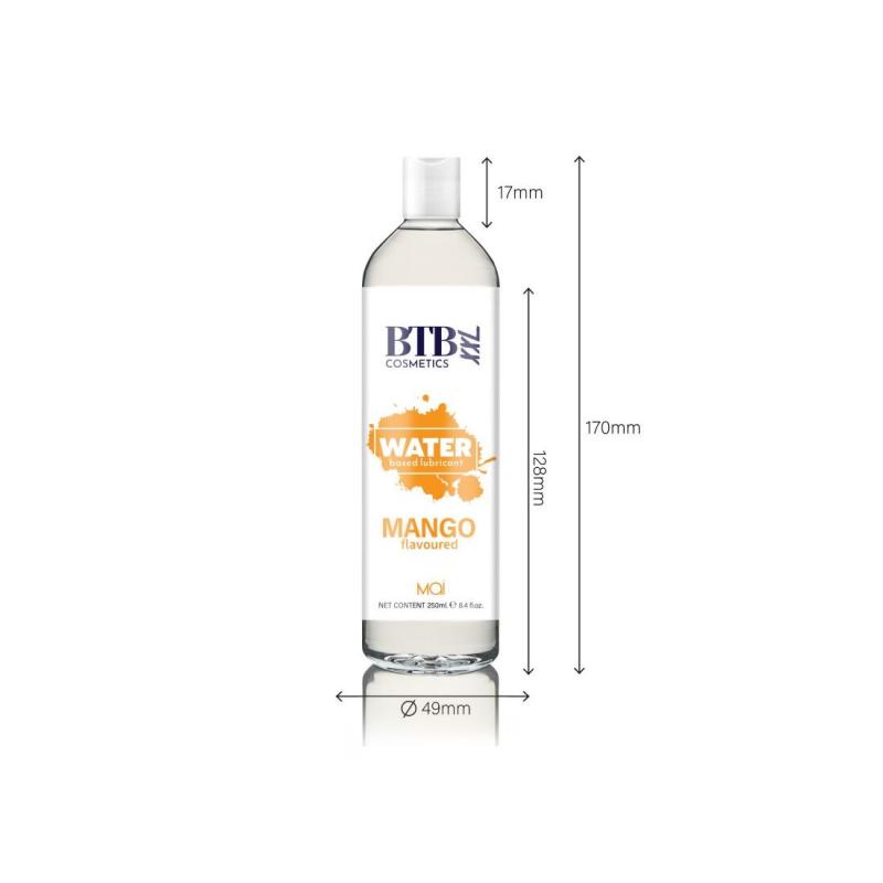 SO6570 Смазка на водной основе BTB FLAVORED MANGO с ароматом манго (250 мл)