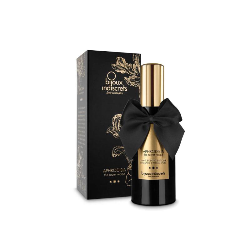 SO5933 Лубрикант на силиконовой основе 2в1 Bijoux Indiscrets Aphrodisia для секса и массажа