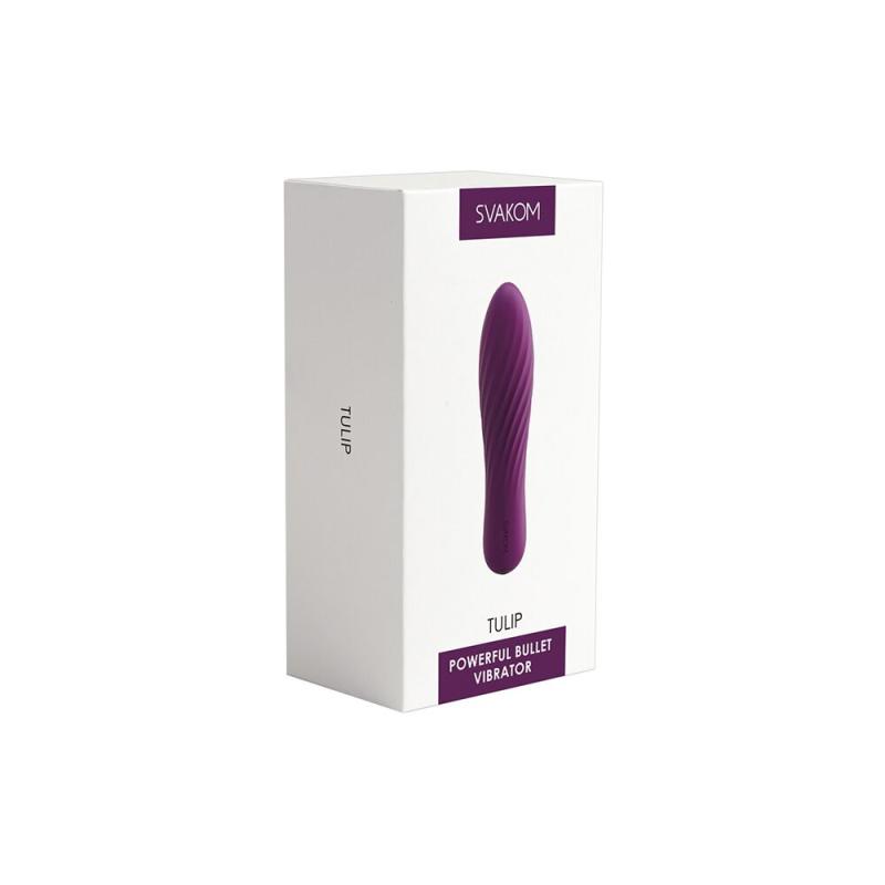 SO6033 Мощный мини-вибратор Svakom Tulip Violet