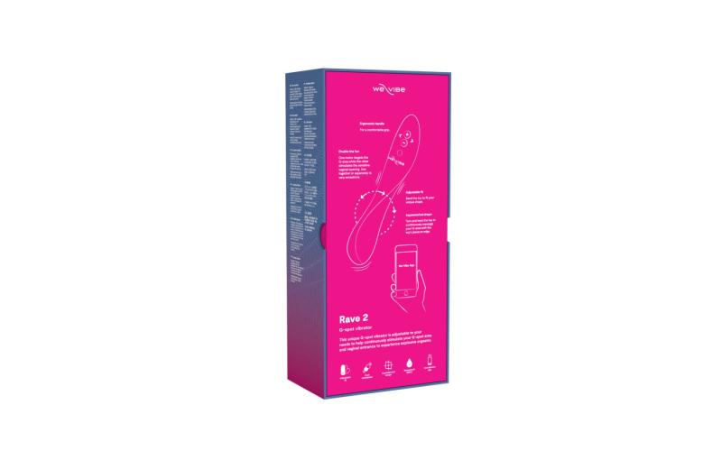 SO8769 Вибратор We-Vibe Rave 2 Twisted Pleasure Pink