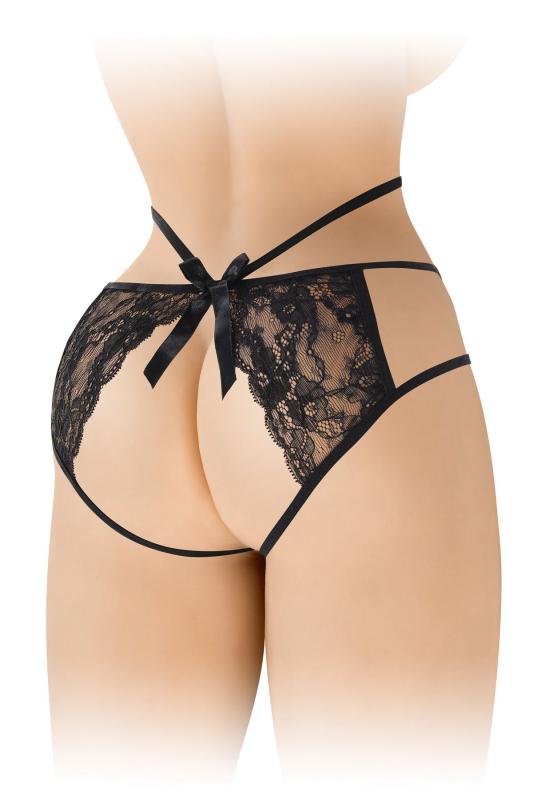 SO4061 Трусики с открытой попкой Fashion Secret Nadia Black