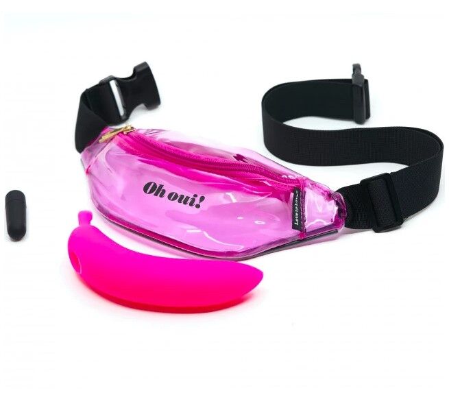 SO1404 Вібратор банан Love To Love OH OUI (БАНАН), реалістичний з вібропулей