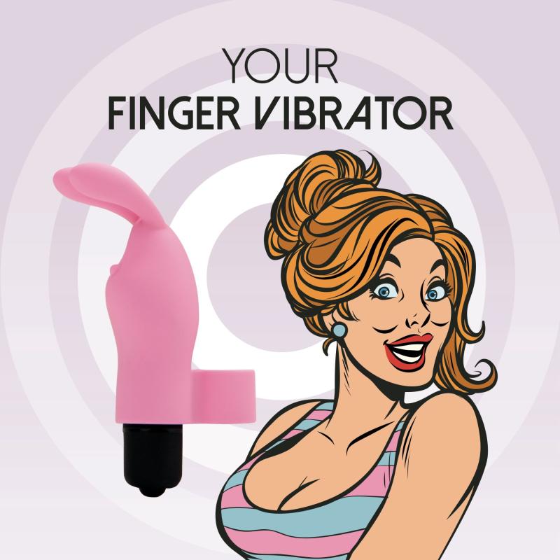 SO4434 Вибратор на палец FeelzToys Magic Finger Vibrator Pink