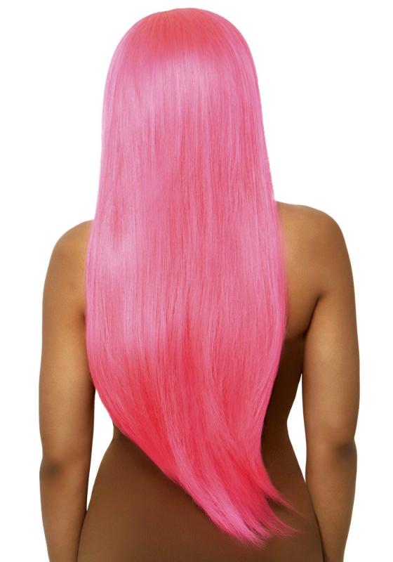 SO8590 Парик Leg Avenue 33″ Long straight center part wig neon pink