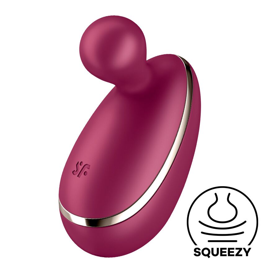 SO8413 Вибратор для наружной стимуляции Satisfyer Spot On 1 Berry, гибкий отросток