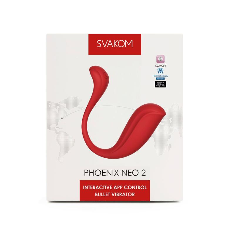 SO7325 Интерактивное виброяйцо Svakom Phoenix Neo 2, обновленная модель