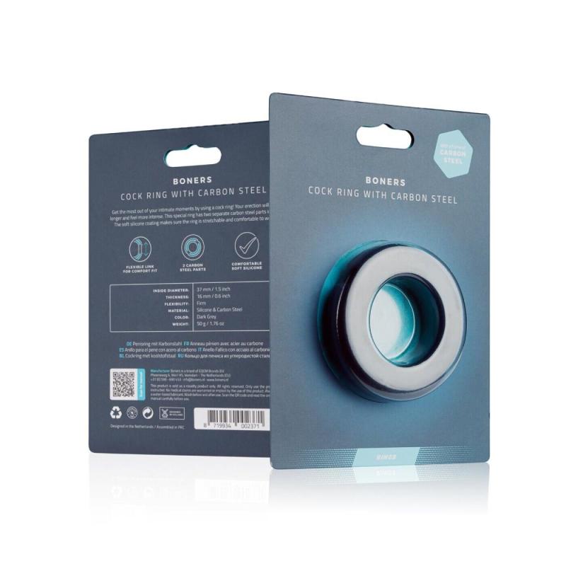 SO8874 Эрекционное кольцо Boners Cock Ring With Carbon Steel