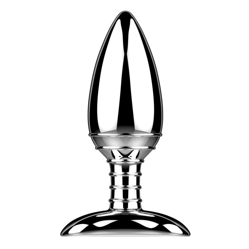 SO5414 Алюминиевая анальная пробка с вибрацией и дистанционным управлением Nexus Cestos