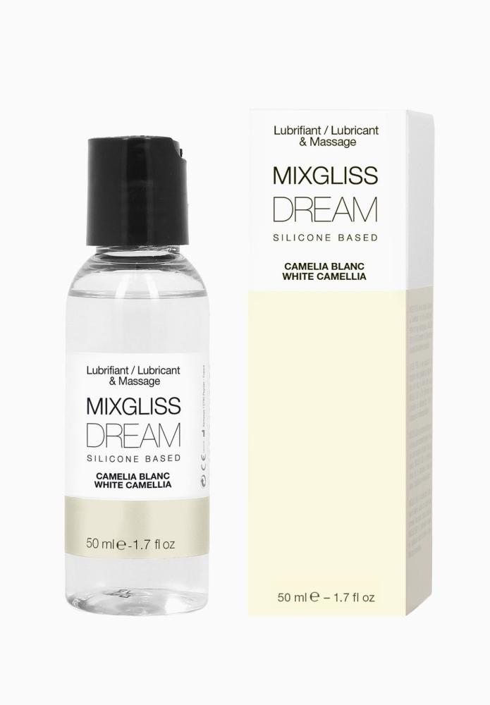 SO1363 Лубрикант на силиконовой основе MixGliss DREAM - CAMELIA BLANC (50 мл) с ароматом белой камелии