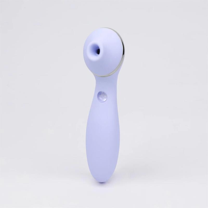 SO8717 Вакуумний вібратор KISTOY Polly Plus Purple з підігрівом