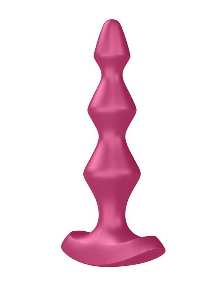 SO4925 Анальный стимулятор-бусины с двумя моторами Satisfyer Lolli-Plug 1 Berry