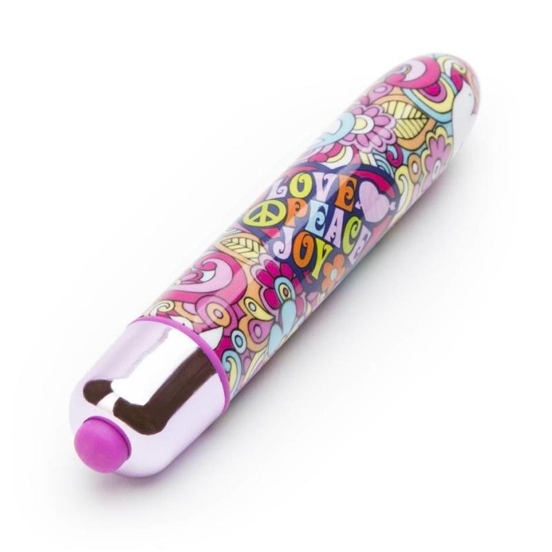 SO1741 Вибропуля Rocks Off RO-90mm Summer of Love - Groovy Baby