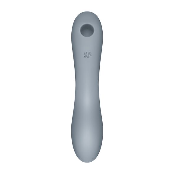 SO6118 Вакуумный стимулятор с вибрацией Satisfyer Curvy Trinity 3 BlueGrey
