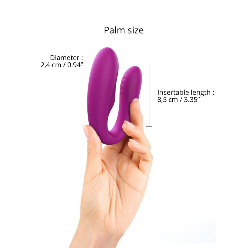 SO6249 Вібратор для пар із пультом ДК Love To Love MATCH UP - SWEET ORCHID