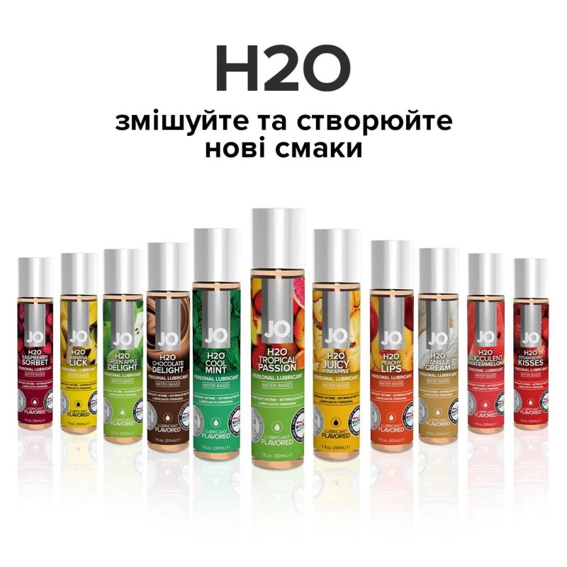 SO5227 Смазка на водной основе System JO H2O — Tropical Passion (60 мл) без сахара, растительный глицерин