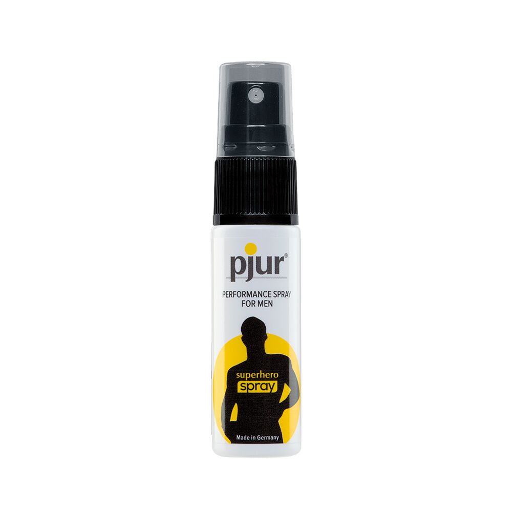 PJ10450 Пролонгирующий спрей pjur Superhero Spray 20 мл, впитывается в кожу, натуральные компоненты