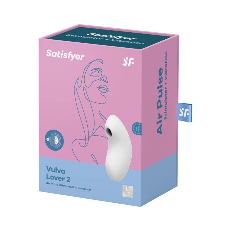 SO6712 Вакуумный вибратор Satisfyer Vulva Lover 2 White