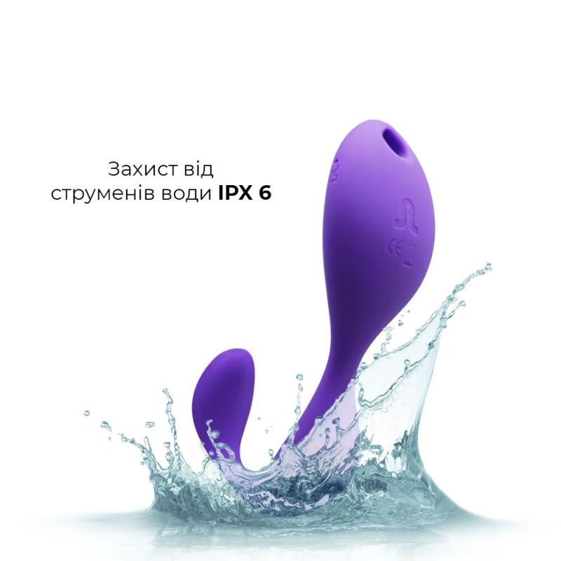 AD10893 Вибратор под одежду Adrien Lastic Mr.Hook с пультом LRS