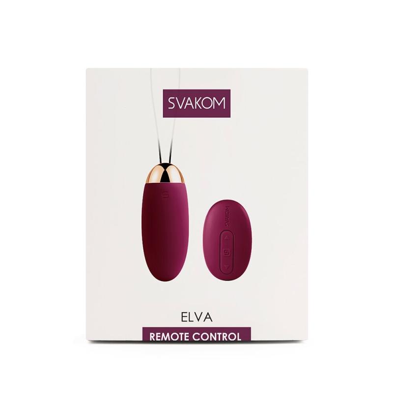 SO4836 Виброяйцо с пультом управления Svakom Elva Violet