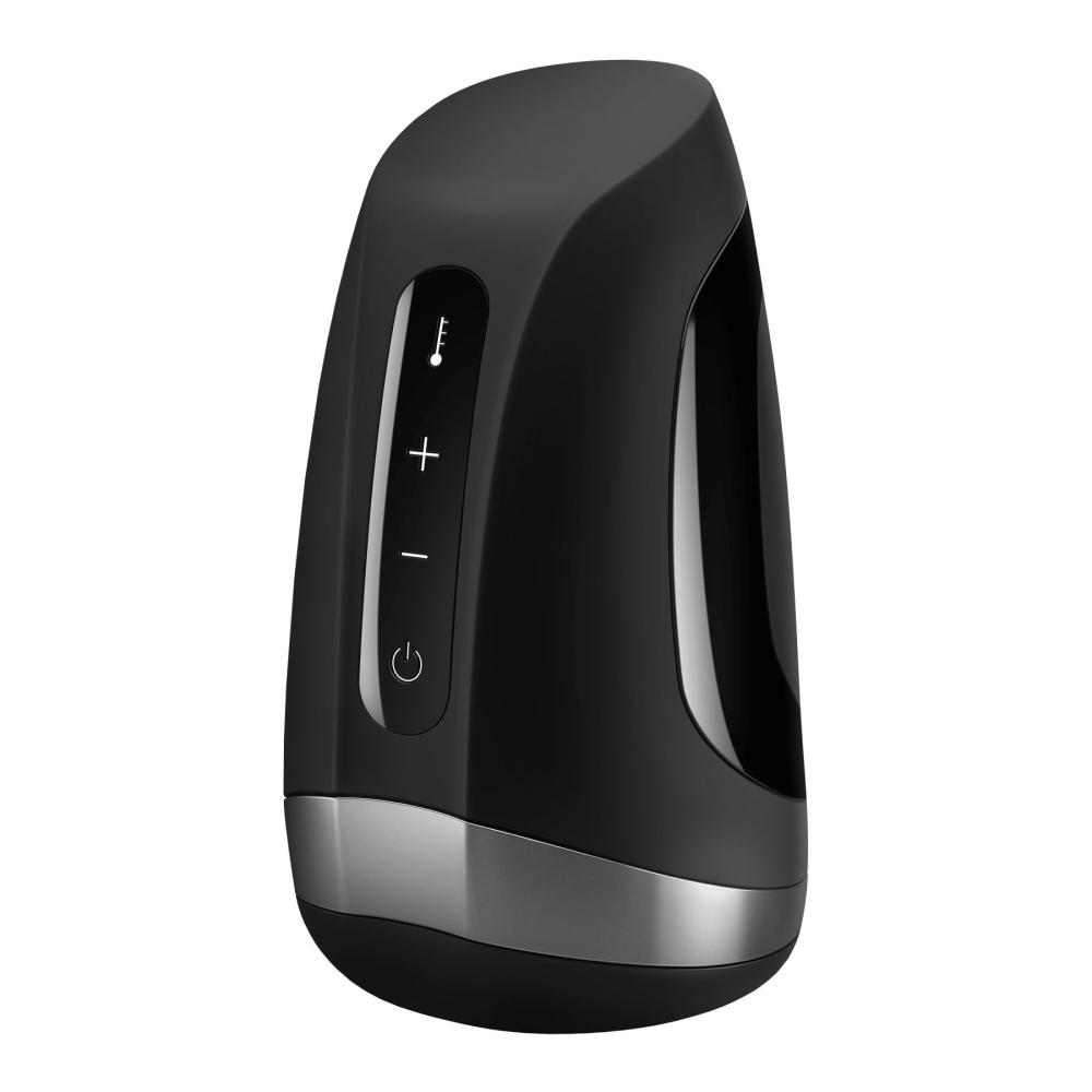 SO2299 Мастурбатор Satisfyer Men Heat Vibration имитатор минета, подогрев и вибрация, стимуляция головки