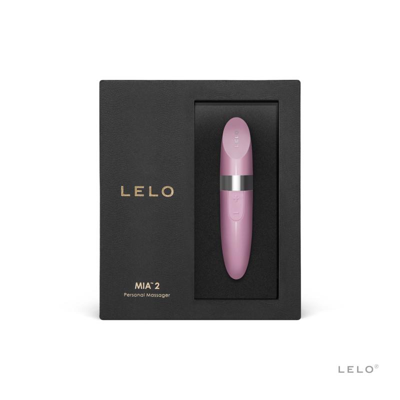 SO8687 Шикарная вибропуля LELO Mia 2 Petal Pink, 6 режимов, мощные вибрации, водонепроницаемая