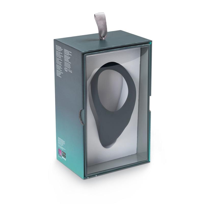 SO1701 Смарт-виброкольцо под одежду VERGE BY WE-VIBE SLATE, охватывает пенис и мошонку, 10 режимов