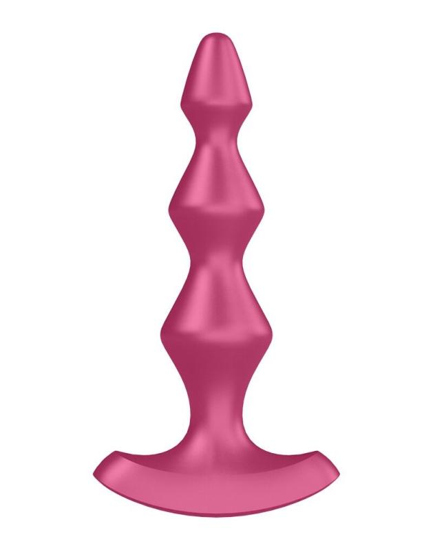 SO4925 Анальный стимулятор-бусины с двумя моторами Satisfyer Lolli-Plug 1 Berry