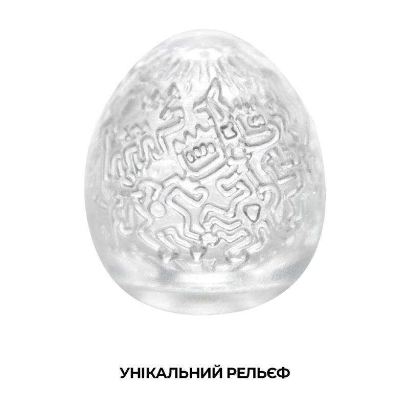 SO1650 Мастурбатор-яйцо Tenga Keith Haring Egg Party