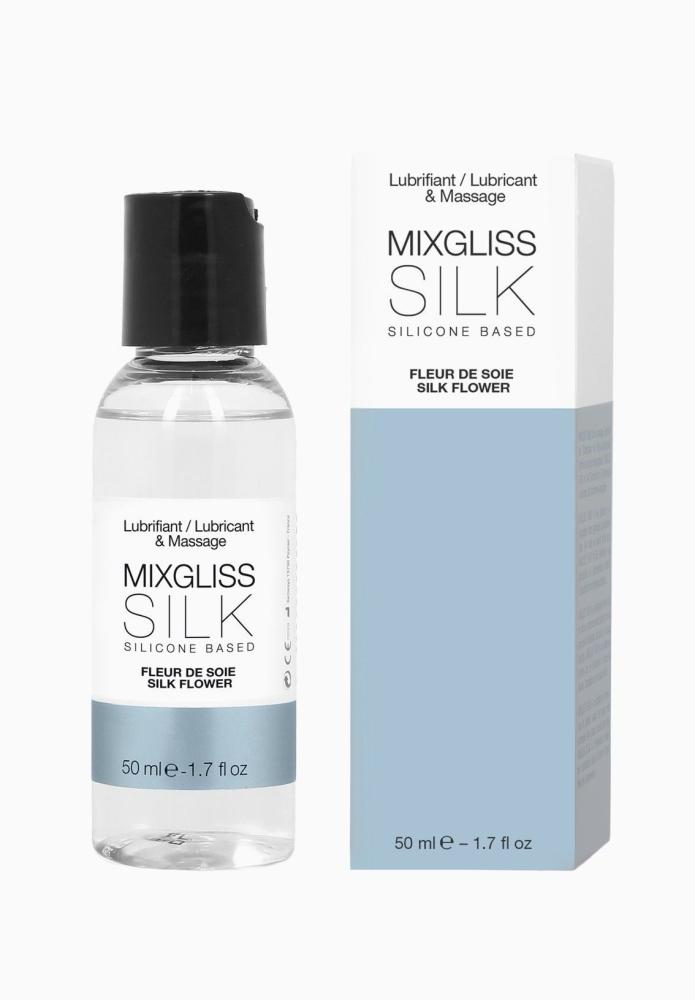 SO1361 Лубрикант на силиконовой основе MixGliss SILK - FLEUR DE SOIE (50 мл) с цветочным ароматом