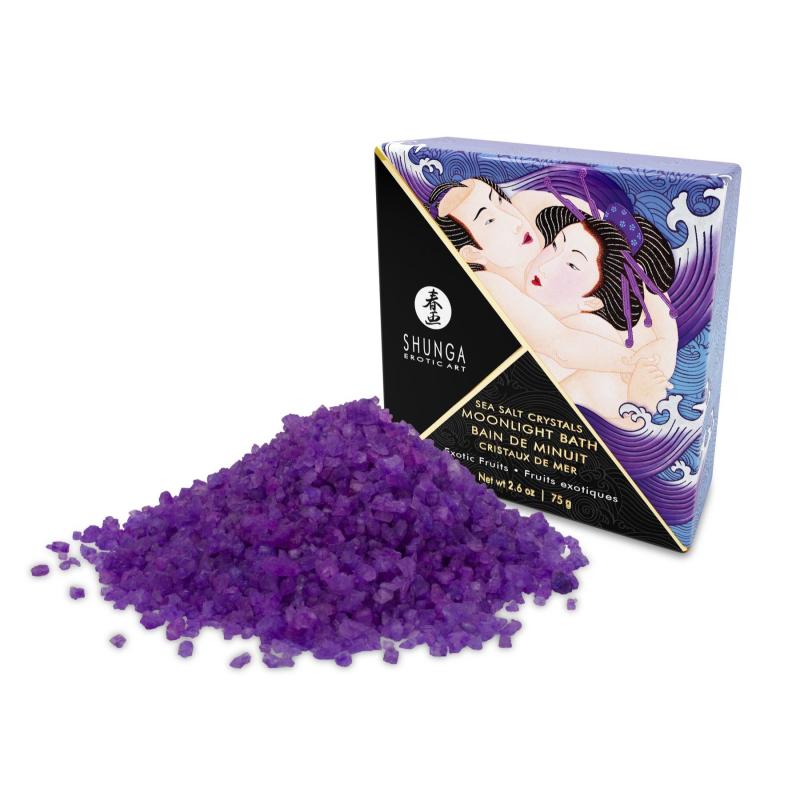 SO2541 Соль для ванны Shunga Moonlight Bath - Exotic Fruits (75 гр), соль Мертвого моря, аромамасла