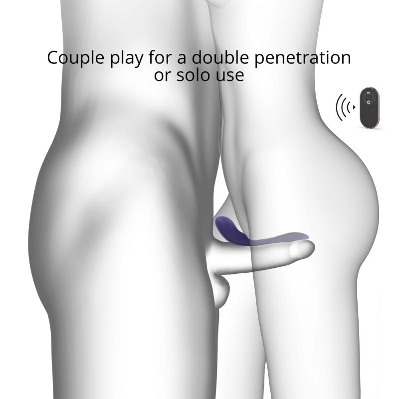 SO6250 Вибратор для пар с пультом ДУ Love To Love MATCH UP - MIDNIGHT INDIGO