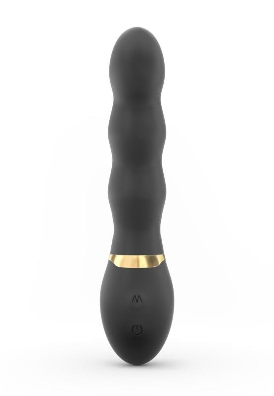 SO3088 Вибратор ультрастимулирующий Dorcel Too Much Rechargeable Black, гибкий и мощный, 3 вибромотора