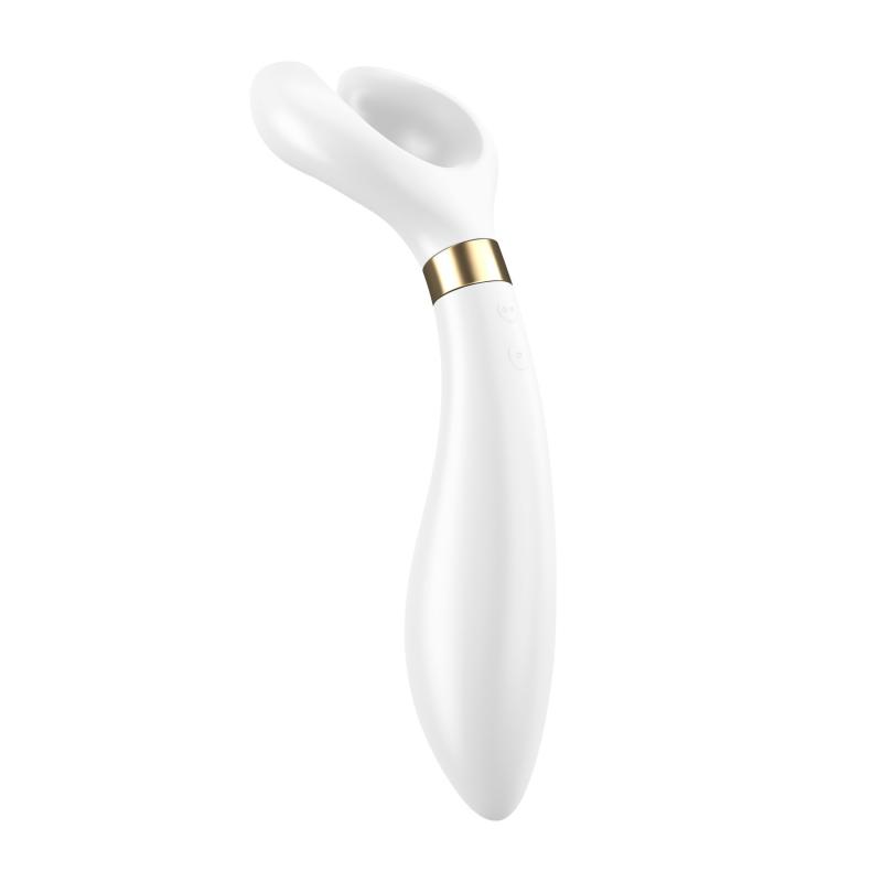 SO3107 Вибратор для пар Satisfyer Endless Fun White, три мотора, многофункциональный