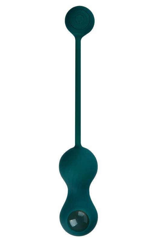 SO5744 Вагинальные смарт-шарики с вибрацией Fun Town Crystal, с прозрачным стеклянным шаром