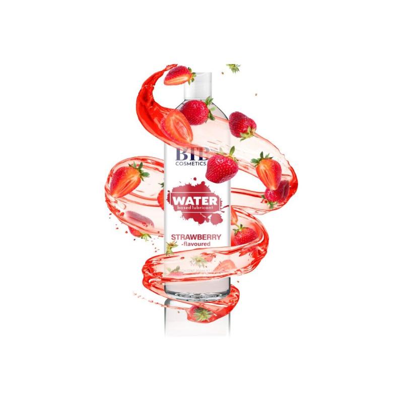 SO6567 Смазка на водной основе BTB FLAVORED STRAWBERRY с ароматом клубники (250 мл)