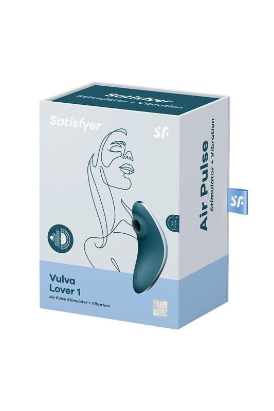 SO6713 Вакуумный вибратор Satisfyer Vulva Lover 1 Blue