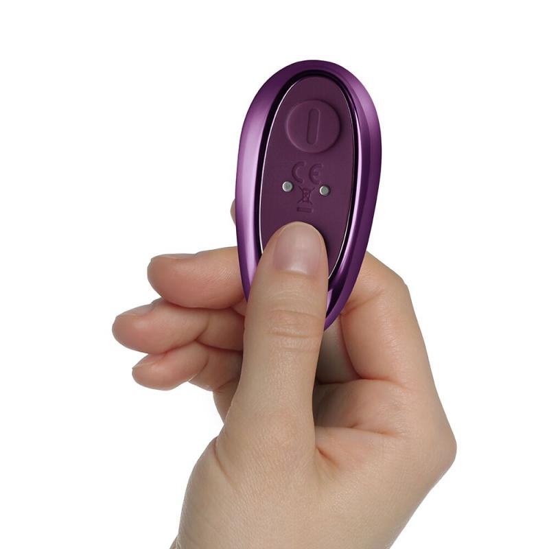 SO5484 Женский вибратор для оргазма без рук Rocks Off Rock Chick Diva Purple, пульт ДУ