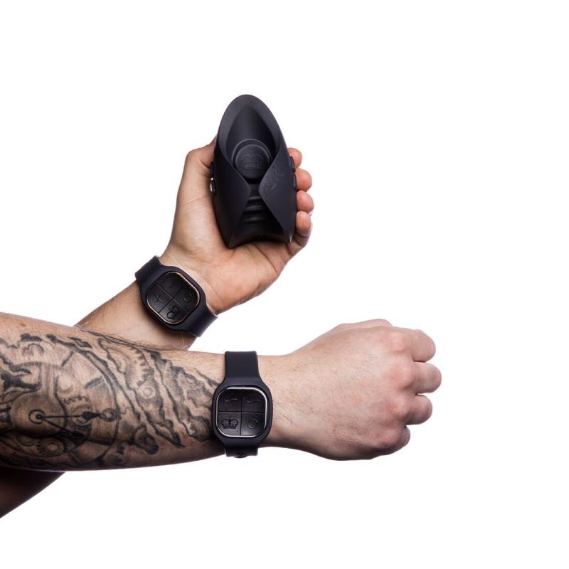 SO8730 Мастурбатор Hot Octopuss PULSE DUO LUX, пульсация, использование без рук, подходит для пар, 2 пульта