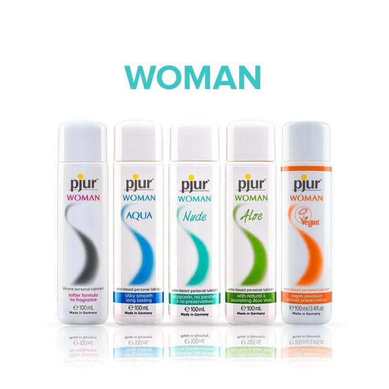 PJ11860 Смазка на водной основе pjur Woman Nude 100 мл без консервантов, парабенов, глицерина