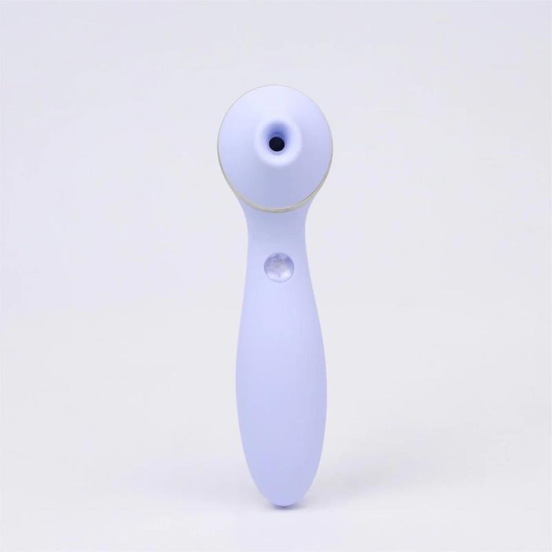 SO8717 Вакуумный вибратор KISTOY Polly Plus Purple с подогревом