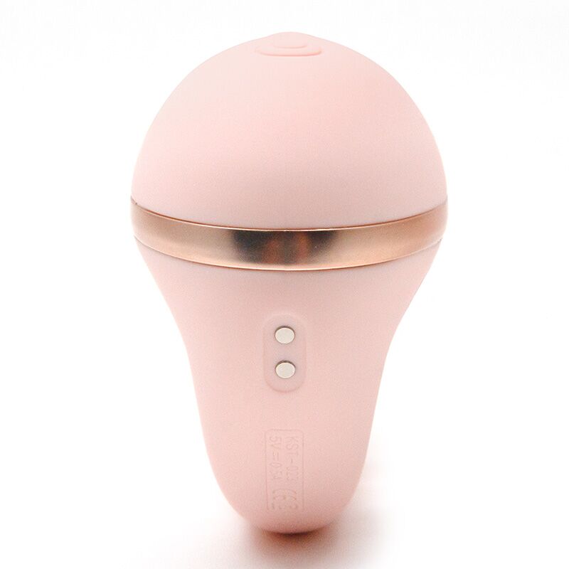 SO6541 Вакуумный вибратор KISTOY Tina Mini Light Pink, вагинально-клиторальный